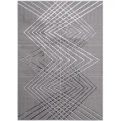 Tapiso Teppich, Grau, Textil, 80x150 cm, Teppiche & Böden, Teppiche, Moderne Teppiche