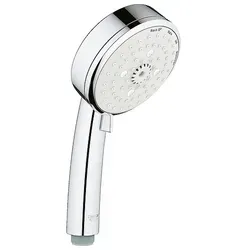 Grohe Tempesta C100 Handbrause, 4 Strahlarten, Ø 100 mm, chrom - Handbrause mit 4 Strahlarten und GROHE DreamSpray für ein perfektes Duscherlebnis. Ideal für individuelles Duschvergnügen und einfache Reinigung dank SpeedClean Antikalk-System.