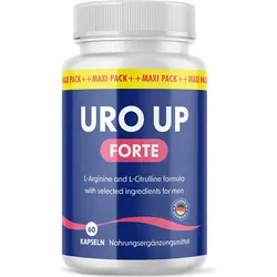 Uro Up Forte (60 Kapseln) - Männliche Energie steigern - Nahrungsergänzungsmittel mit L-Arginin, Maca & Traubenkernextrakt für mehr Vitalität und optimierte Leistung. Ideal für Männer, die ihre Ausdauer und Lebensqualität verbessern möchten.