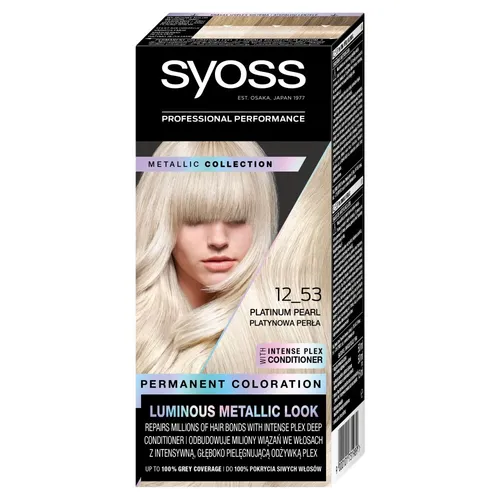 Permanent Coloration farba do w?osów trwale koloryzuj?ca 12-53 Pla 9000101731989