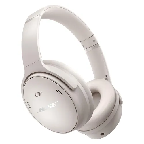 Bose QuietComfort Kopfhörer - Kabellose Noise-Cancelling-Technologie, 24 Stunden Akkulaufzeit und Aware-Modus für ungestörtes Hörerlebnis in Weiß