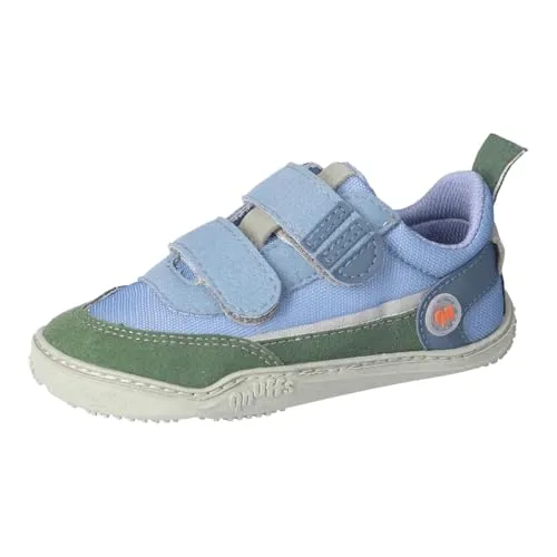 Ricosta Erle Barfußschuh Blau 29 EU - Bequemer Barfußschuh mit herausnehmbarer Innensohle, ideal für natürliche Bewegungsfreiheit. Obermaterial aus Textil und Synthetik, perfekt für aktive Kinder.