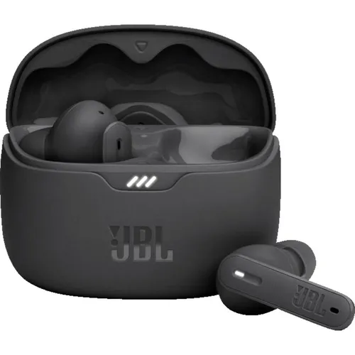 JBL TUNE 255NC In-ear Kopfhörer Bluetooth Schwarz - Bluetooth Kopfhörer In-Ear mit adaptivem Noise-Cancelling und bis zu 48 Stunden Wiedergabezeit. Erlebe JBL Pure Bass Sound und eine perfekte Telefonqualität dank 6 Mikrofonen.
