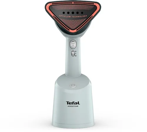 Tefal DT9814 AeroSteam - Tragbarer Dampfglätter - Bügeln/Kleiderpflege: Erleben Sie bügelähnliche Ergebnisse in einem Durchgang mit der innovativen OptiFlow-Technologie, die Dampf und Absaugung kombiniert.
