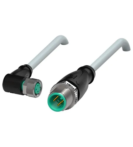 Pepperl+Fuchs Verbindungskabel V3-WM-3M-PUR-V11-G - Hochwertiges Sensor-Aktor-Kabel von Pepperl+Fuchs, 3 m lang, mit robustem PUR-Mantel, ideal für zuverlässige elektrische Verbindungen in industriellen Anwendungen.
