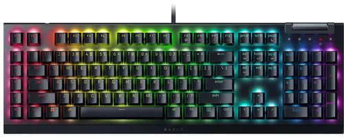 Razer BlackWidow V4 X RGB-LED Gaming Tastatur - Mechanische Tastatur mit grünen Switches, präzises Gaming und individuell anpassbare RGB-Beleuchtung, versandkostenfrei!