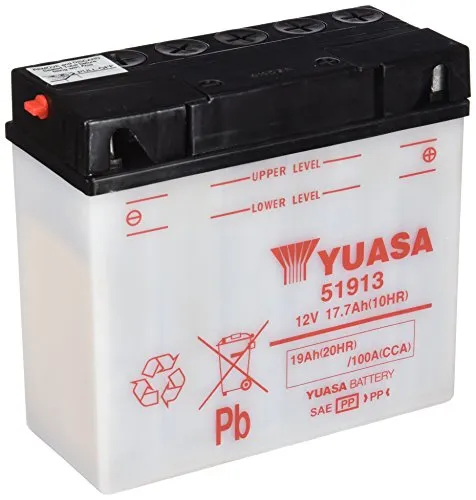 YUASA BATTERIE 51913 offen ohne Säure - Batterien mit hochwertiger Qualität und robuster Konstruktion, ideal für zuverlässige Energieversorgung in verschiedenen Anwendungen.