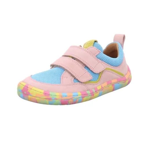 Froddo Barefoot Base Multicolor Größe EU 25 - Sneaker für Jungen mit Obermaterial aus Leder für ein angenehmes Barfußgefühl und extra flexible Laufsohle, ideal für Freizeitaktivitäten.