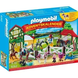 PLAYMOBIL 9262 Adventskalender Reiterhof mit Pony und Fohlen - Sonstige, erweckt die Fantasie mit liebevollen Figuren und Zubehör für stundenlangen Spielspaß.