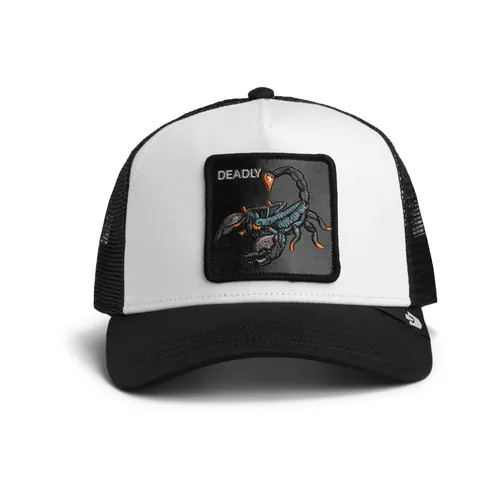 GOORIN Bros. Deadly Scorpion Trucker Cap - Klassische Trucker Cap mit einzigartigem Skorpion-Motiv. Ideal für lässige Styles, aus hochwertiger Baumwolle und Polyester gefertigt. One Size passt für jeden Kopf.
