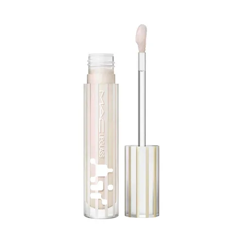 Mac Lippen Lipglass Air 5 ml Frosting - Lippenstift mit luftig leichtem, nicht klebendem Lipgloss, der feuchtigkeitsspendend ist und einen strahlenden Hochglanz-Look verleiht.