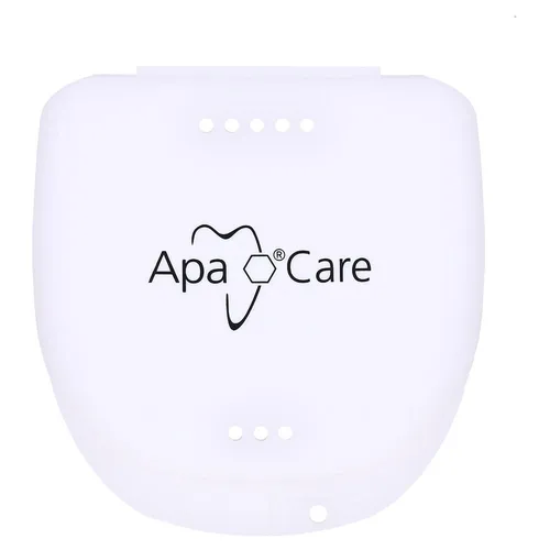 Apacare Zahnschienen Set 2 St - Arzneimittel zur Schmerzlinderung bei Zähneknirschen, bietet optimalen Schutz für Zähne und Kiefer.