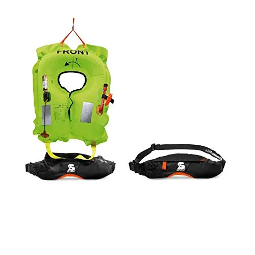 Secumar, aufblasbares Rettungsmittel für Schwimmer + SUP, Free 100 (Modell 2021)