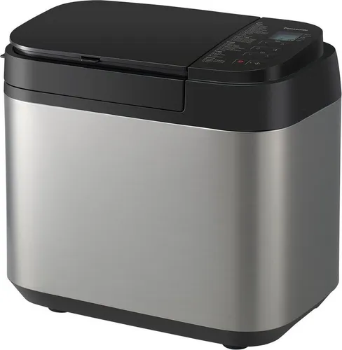 SD-YR2550SXE - Brotbackautomat Edelstahl Schwarz, 550 Watt Leistung und automatischer Zutatenspender für perfekt gebackenes Brot