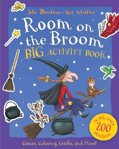 Julia Donaldson Room on the Broom Big Activity Book (Taschenbuch)