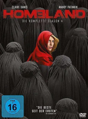 Homeland - Staffel 4 - Claire Danes - 4 DVD Box