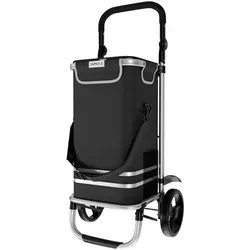 24MOVE® Einkaufstrolley Vehlo klappbar mit Kühlfach - Einkaufstrolley mit 55L Volumen, 3in1 Funktion und wasserabweisendem Material – ideal für Einkäufe und Marktbesuche, bis 30kg belastbar.