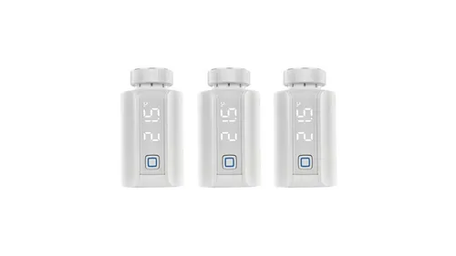Homematic IP HmIP 3er-Set Heizkörperthermostat–Evo - Praktisches 3er-Set für die einfache Regelung der Raumtemperatur, ideal für ein komfortables Wohnklima. Flexibel einsetzbar und leicht zu installieren.