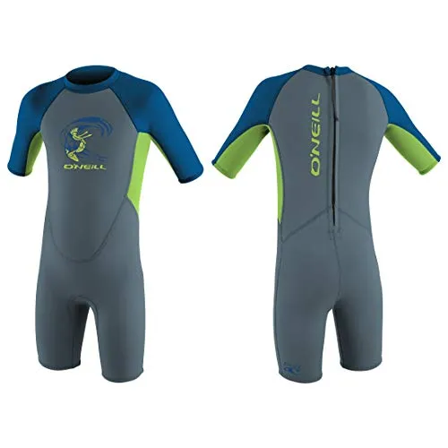 O'Neill Neoprenanzug Toddler Reactor Spring FX6 - Hochwertiger Neoprenanzug für Kleinkinder, ideal für Wassersport. Bietet Flexibilität, UV-Schutz und einen bequemen Einstieg durch den Rückenreißverschluss.