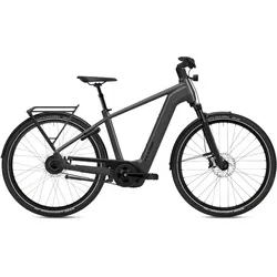 Flyer Gotour 7.23 Gents - E-Trekkingbike in Cold Anthracite - E-Bike für Alltag und Tour, bietet hohen Komfort und Sicherheit für Stadtverkehr und längere Touren.