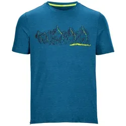 killtec Herren Funktions T-Shirt Lilleo MN TSHRT C, blau, XL, 36666-000