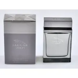 Jaguar Vision Eau de Toilette Spray 100 ml - Frischer Herrenduft mit Noten von Grapefruit und Ananas, ideal für den täglichen Gebrauch. Elegantes Spray für ein selbstbewusstes Auftreten.