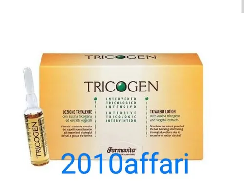 Farmavita Tricogen Lotion Dreiwertigen Chrom 12 Ampullen Von 8 ML Intervention