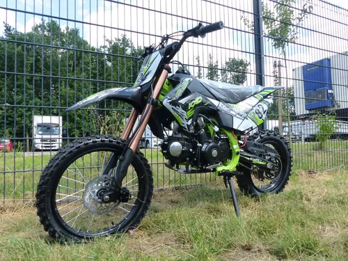 KXD 609 125ccm Dirtbike - 4 Takt mit E-Start - Dirt Bike für Abenteuerlustige, 12 PS Leistung, manuelles 4-Gang-Getriebe und E-Start für einfaches Anlassen – perfekt für Offroad-Fans!