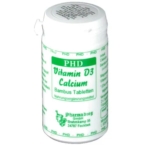 Vitamin D3 Calcium Bambus Tabletten Inhalt: 67.2 g