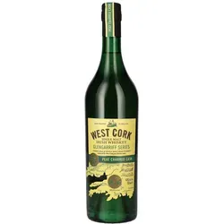 West Cork Glengarriff Series PEAT CHARRED CASK Single Malt Irish Whiskey 43% Vol. 0,7l - Whisky, handgefertigt in der West Cork Distillery, mit einzigartigem Torfgeschmack durch Lagerung in speziellen Eichenfässern für ein cremiges, rauchiges Erlebnis.