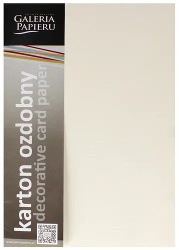 Karton ozdobny A4 200 g kremowy Holland Galeria Papieru ARGO 20050 5903069029782