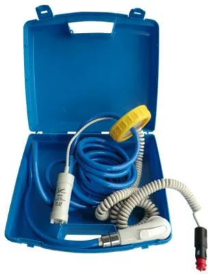Comet Spiral Mobildusche, im Koffer, 12V