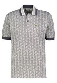 Lacoste Herren Poloshirt 4 - Elegantes Poloshirt mit stilvollem Allover-Monogramm-Print, ideal für Freizeit und sportliche Anlässe.