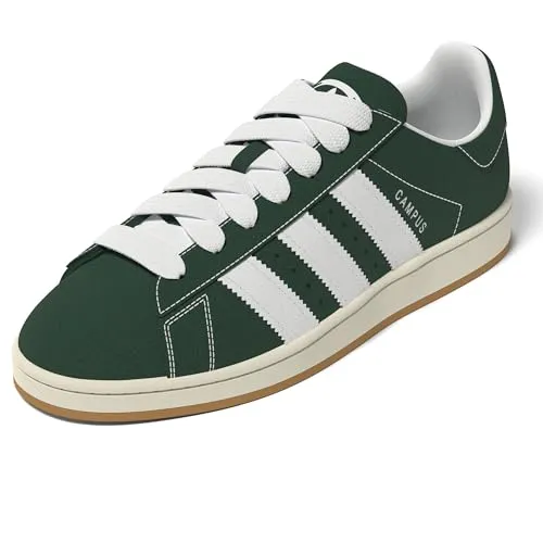 adidas Originals CAMPUS 00S Sneaker grün 39 1/3 EU - Sneaker in Dark Green/Cloud White, aus hochwertigem Leder, ideal für sportliche Aktivitäten und den Alltag. Fällt klein aus, bitte eine Größe größer bestellen.