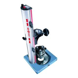 Mafell Bohrstation BST 320 - Bohr-Zubehör mit beidseitigem Schwenkmechanismus bis 45°, ideal für präzise Serienbohrungen und perfekte Bohrerführung.