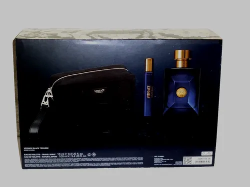 Versace DYLAN BLUE P.HOMME ET100 COF N25 – Elegantes Parfum Set - Versace DYLAN BLUE P.HOMME ET100 COF N25: Raffinierter Duft für den modernen Mann, perfekt für besondere Anlässe und den täglichen Gebrauch.