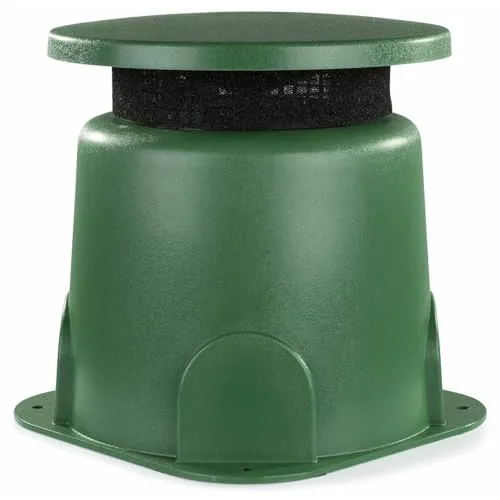 Power Dynamics GS530 Gartenlautsprecher, IPX5 Wetterfest, 30 Watt – Outdoor Lautsprecher mit 360gr Sound, Für 100V-Systeme, Musikanlage Park & Garten - Grün