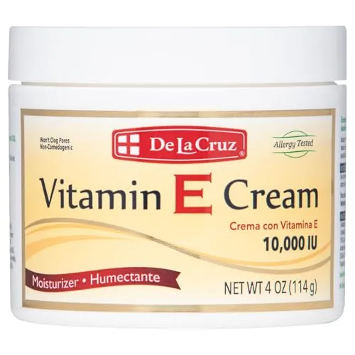 De La Cruz Vitamin E Cream, 4 Ounce by Nicorobin