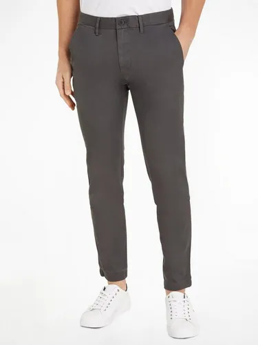 Tommy Hilfiger Herren Hose Core Bleecker 1985 Pima Cotton Chino, Grau (Dark Ash), 31W/34L - Wanderhosen aus 50% Bio-Baumwolle, ideal für Büro-Look oder Alltag. Bequemer Schnitt und zeitloses Design für vielseitige Kombinationsmöglichkeiten.