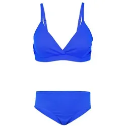 Aquarti Bustier-Bikini Aquarti Mädchen Bikini Set Bustier Bikinislip Zweiteiliger Badeanzug blau 158