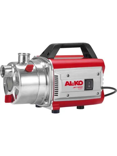 AL-KO Gartenpumpe Jet 3000 Inox Classic - Wasserpumpen für kraftvolle Bewässerung, 650 Watt Motor, max. 3100 l/h Förderleistung, ideal für Garten und Hof aus Brunnen oder Regenfass.