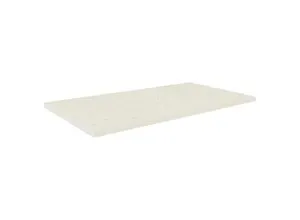 VCM Küche Esilo - Weiße Arbeitsplatte 120 cm - Küchenzeilen mit pflegeleichter Oberfläche, in verschiedenen Farben und Größen erhältlich, ideal für moderne Küchen mit verstellbaren Füßen und robustem Montagematerial.