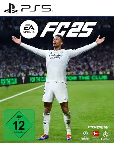 EA SPORTS FC 25 Standard Edition PS5 - Erstes Fußball-Videospiel mit realistischen Bewegungen, baue dein Wunsch-Fünferteam auf und spiele authentische Frauenkarriere