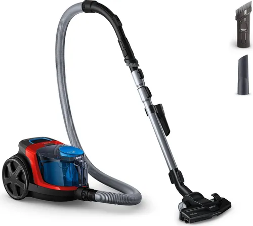 Philips PowerPro Compact Staubsauger FC9330/09, 900 W - Leistungsstark & hygienisch - Staubsauger mit 900-W-Motor für hohe Saugleistung und 99,9 % Staubaufnahme. Ideal für Allergiker dank HEPA 13 Filter. Kompakt und leicht für einfachen Transport.