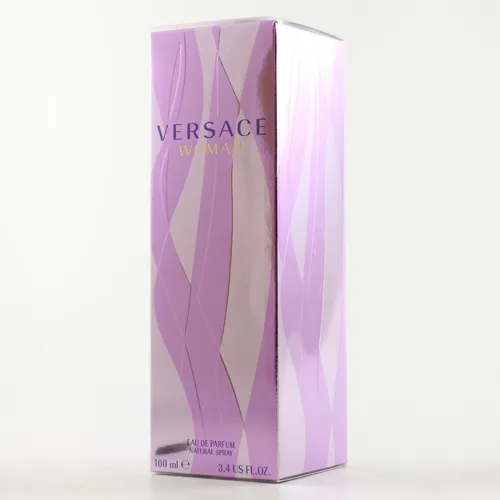 Versace Woman Eau de Parfum 100 ml - Damendüfte mit luxuriösem Blumig Holzig Moschus Duft, der die sinnliche Weiblichkeit widerspiegelt – ideal für selbstbewusste Frauen, die im Mittelpunkt stehen möchten.