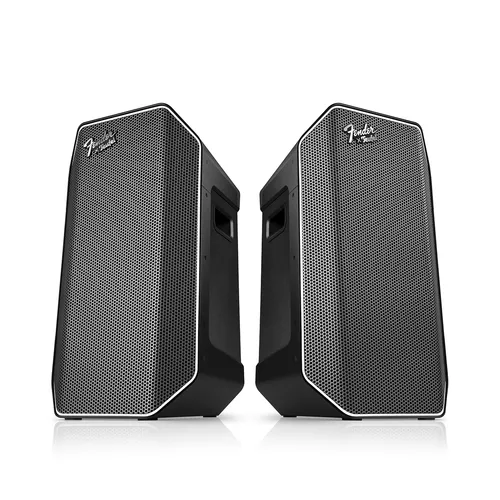 Fender x Teufel ROCKSTER AIR 2 Stereo-Set 107002722 - Erlebe das ultimative Sounderlebnis mit zwei Fender x Teufel ROCKSTER AIR 2 Lautsprechern. Sie bieten kabellose Bluetooth-Kopplung und synchronen Stereo-Sound für beeindruckenden Klang und Bass. Jetzt im Bundle günstiger!