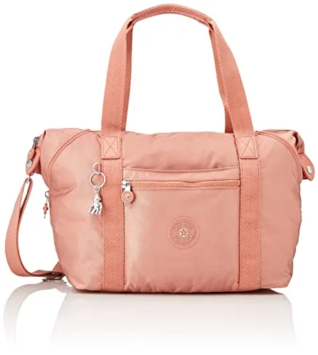 Kipling Damen Art Transportkisten - Dt Warm Rose, Einheitsgröße EU - Damen-Henkeltaschen aus 100 % Polyamid, wasserabweisend und leicht mit abnehmbaren Trägern für vielseitige Nutzung.
