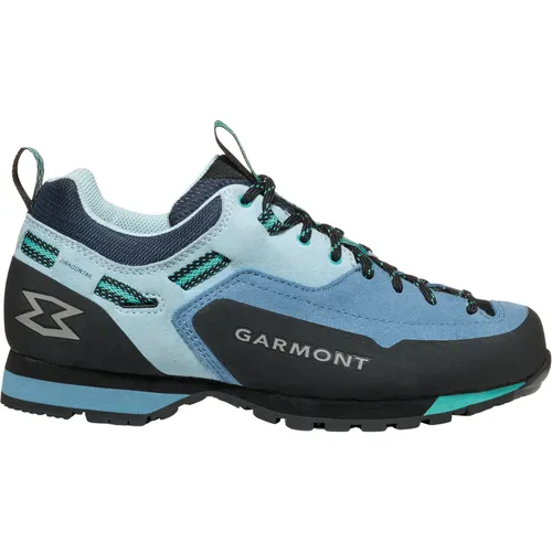 Garmont Women's Dragontail LT EVO - Zustiegsschuhe corydalis blue-coronet blue 42,0 - Outdoorschuhe mit hervorragendem Grip und optimalem Fersenhalt dank Heel Lock System, ideal für Klettersteige und Trekkingtouren.