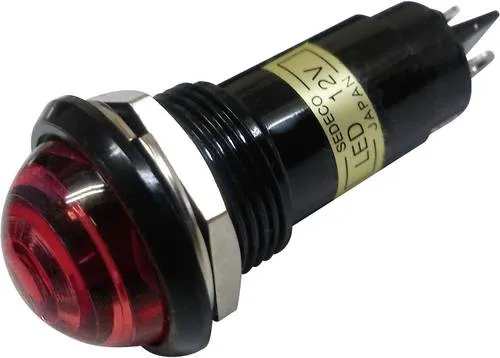 Sedeco BD-1601 LED-Signalleuchte Rot 12 V/DC