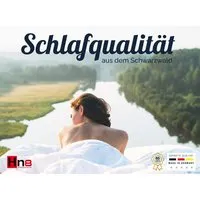 Hn8 Schlafsysteme Topper Top Dynamic S - Komfortschaum 180x200 cm - Matratzenauflage mit 3D-Klimaband für optimale Atmungsaktivität. Ideal für alle Schlafpositionen und Allergiker geeignet. Hergestellt in Deutschland.